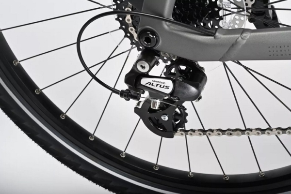 E-Bike Pedelec Winora "Yucatan X8" - quarz - matt - VORFÜHRRAD